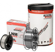 Проволока сварочная нержавеющая Lincoln Electric LNM 318Si  (ф1,0мм; 15кг) 