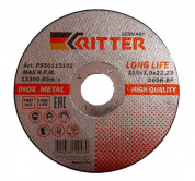 Круг отрезной Ritter LongLife HQ 115х1,0х22,2 мм (металл + нерж.) 